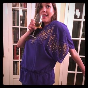 Beautiful Ellen Tracy top for special occasions